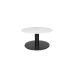 Origin-24-Rd-Pedestal-Coffee-Table-WBK-Side