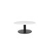 Origin-36-Rd-Pedestal-Coffee-Table-WBK-Front