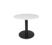 Origin-36-Rd-Pedestal-Dining-Table-WBK-Side