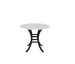 Monaco-36-Rd-Stone-Dining-Table-WBK-Front