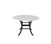 Monaco-48-Rd-Stone-Dining-Table-WBK-Front