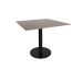 Origin 42 Sq Pedestal Balcony Table CABK S