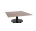 Origin 42 Sq Pedestal Coffee Table CABK S