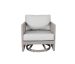 Una Swivel Chair Linen Front