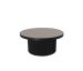 Roman 36 Rd SolTeak Coffee Table WEBK